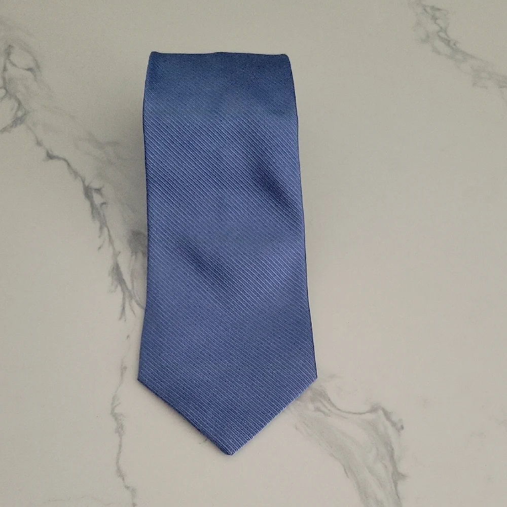 J. Crew Blue Classic Preppy Silk Tie